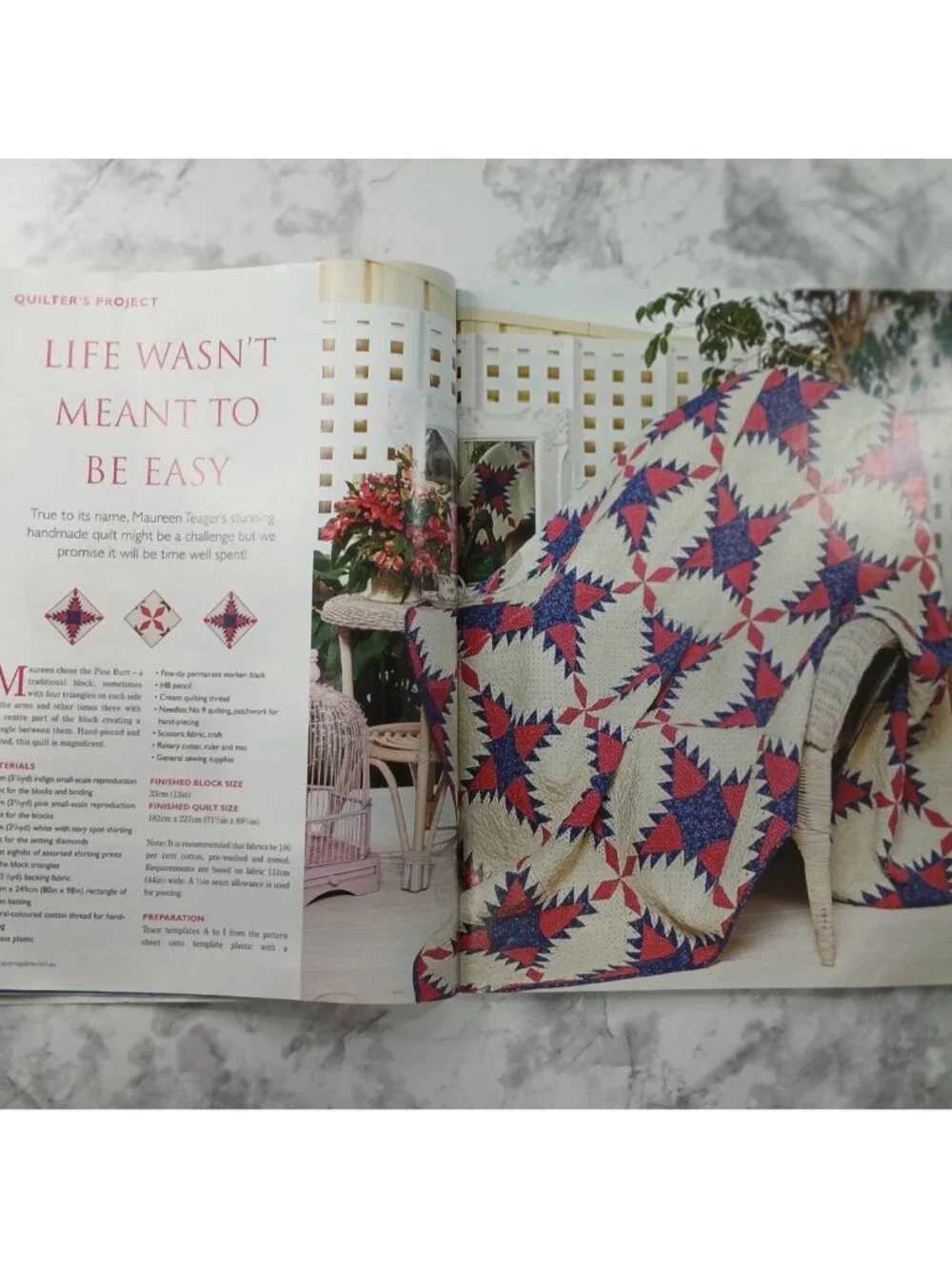 Australian Patchwork & Quilting – Showcase GalleryVol. 16 No. 3 Collector’s Ed. - Picture 7 of 12